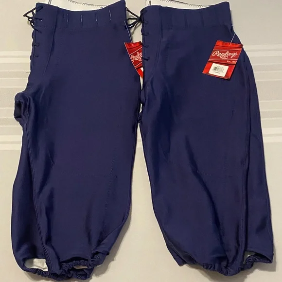 Rawlings Adult Navy Blue Football Pants - Picture 8 of 9